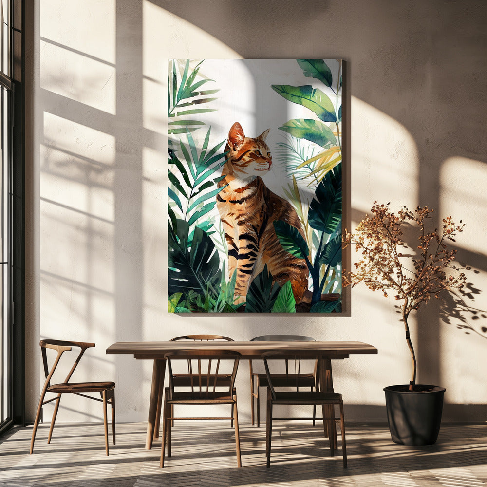 Cat's life 8 Poster och Canvastavla
