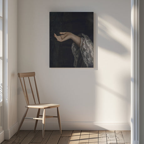 Detail Of Woman / Oil Painting Poster och Canvastavla