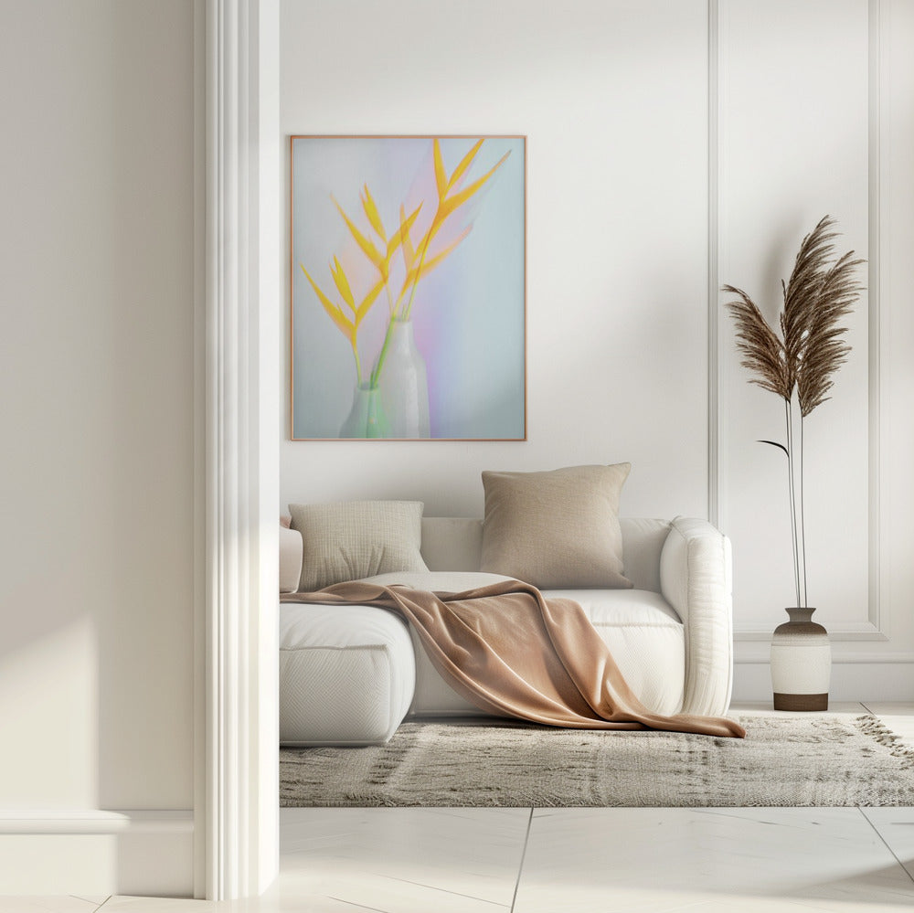 Still life with flower (Heliconia) Poster och Canvastavla
