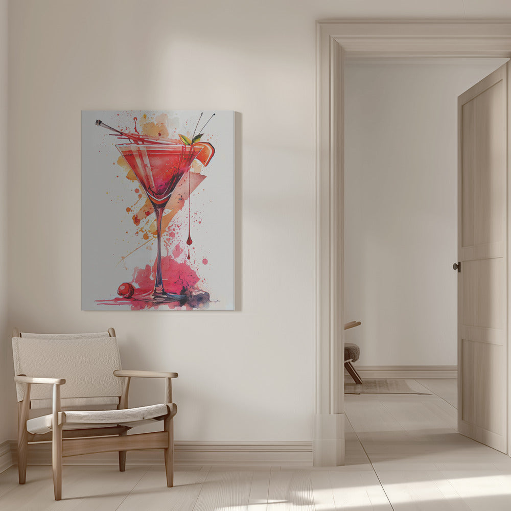 Drinks cocktail Poster och Canvastavla