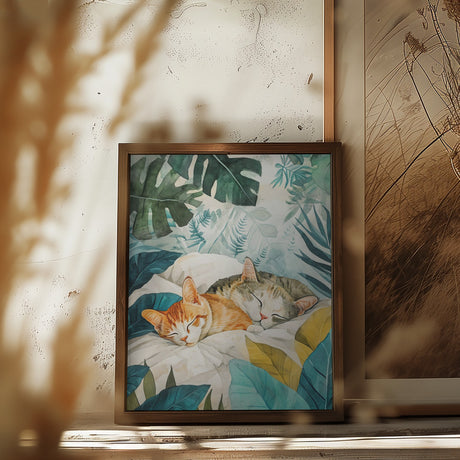 Cat's life 14 Poster och Canvastavla