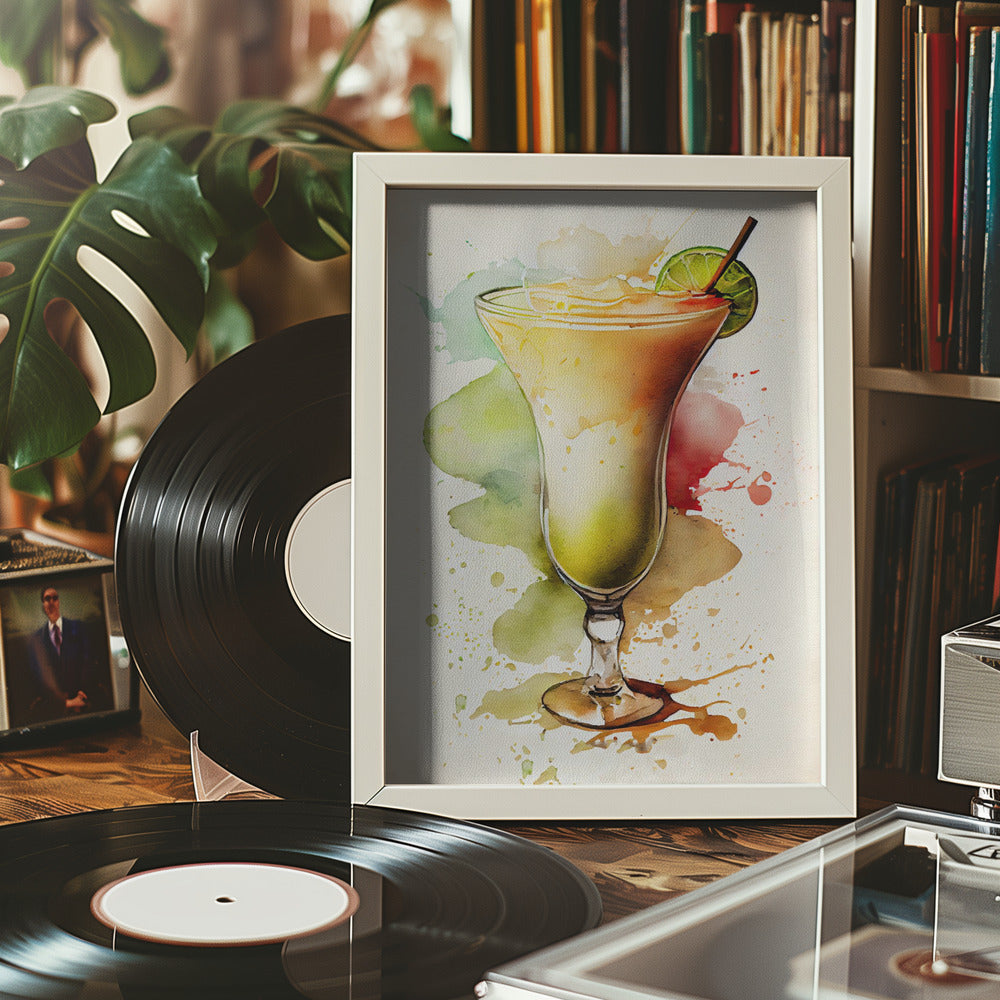 Drinks cocktail Poster och Canvastavla