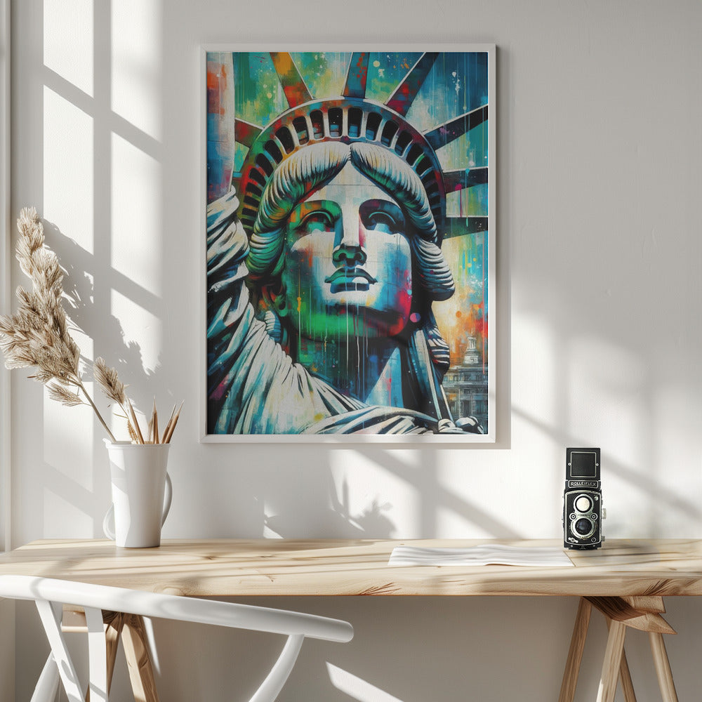 Statue of Liberty Poster och Canvastavla