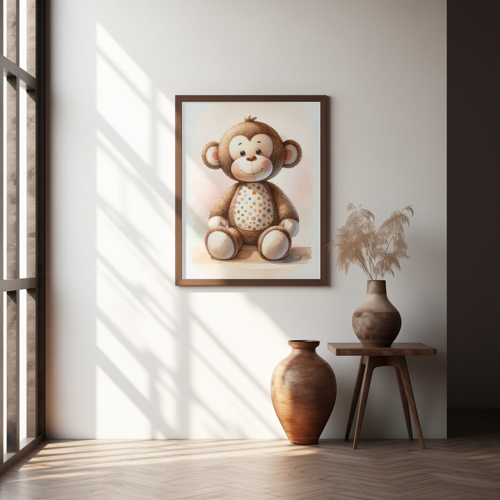 Monkey Poster och Canvastavla