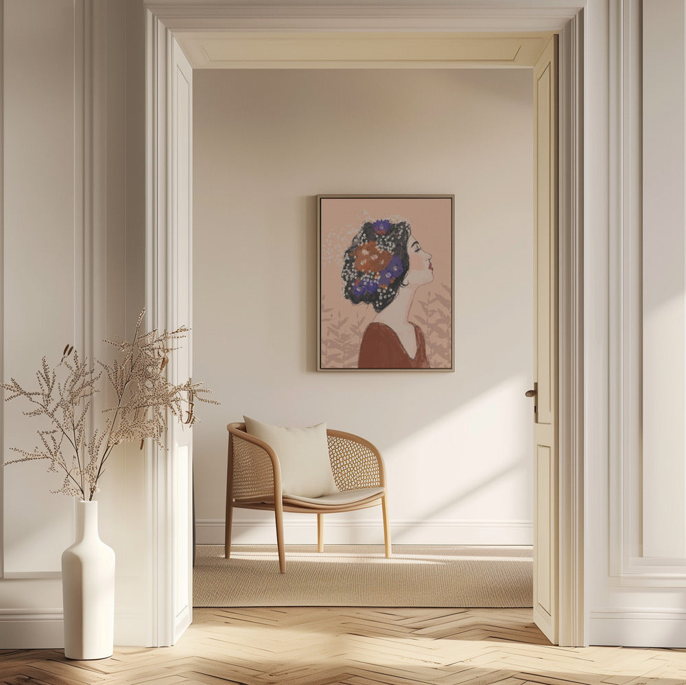 Summer Night (Peach) Poster och Canvastavla