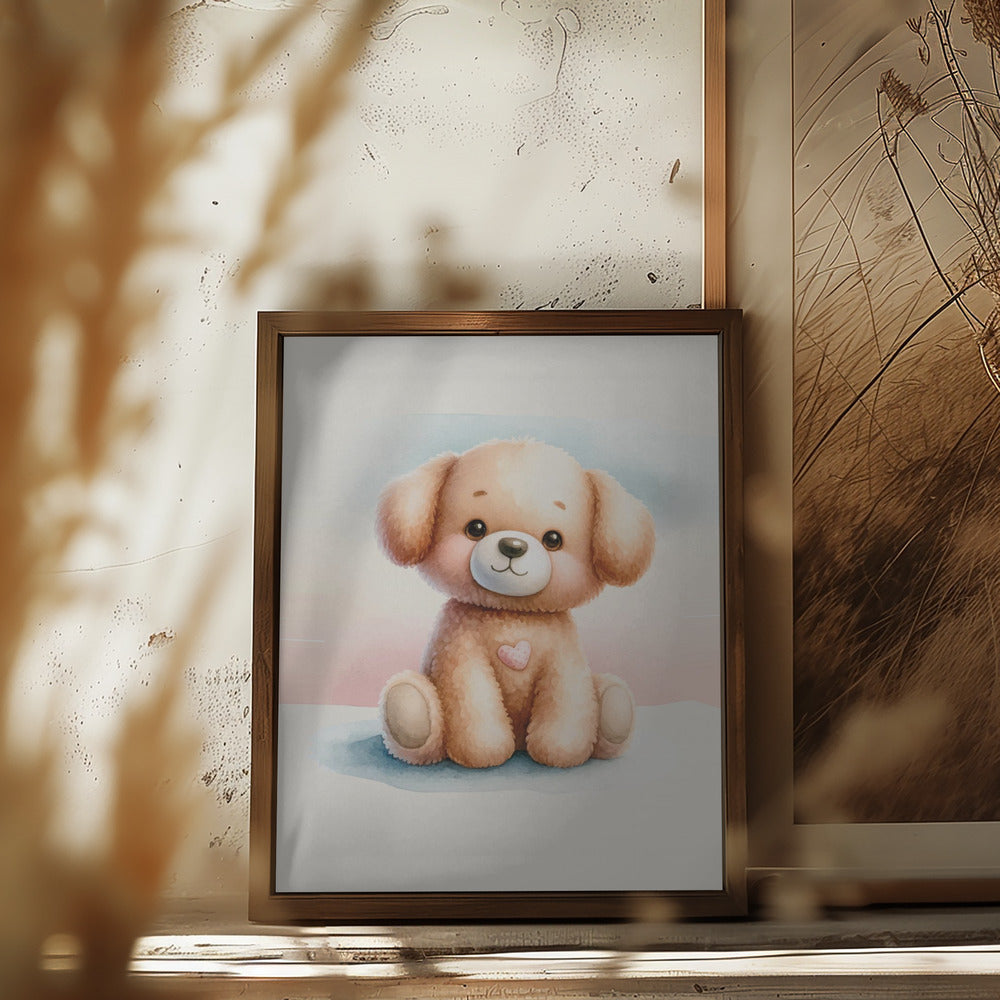 Doggy Poster och Canvastavla