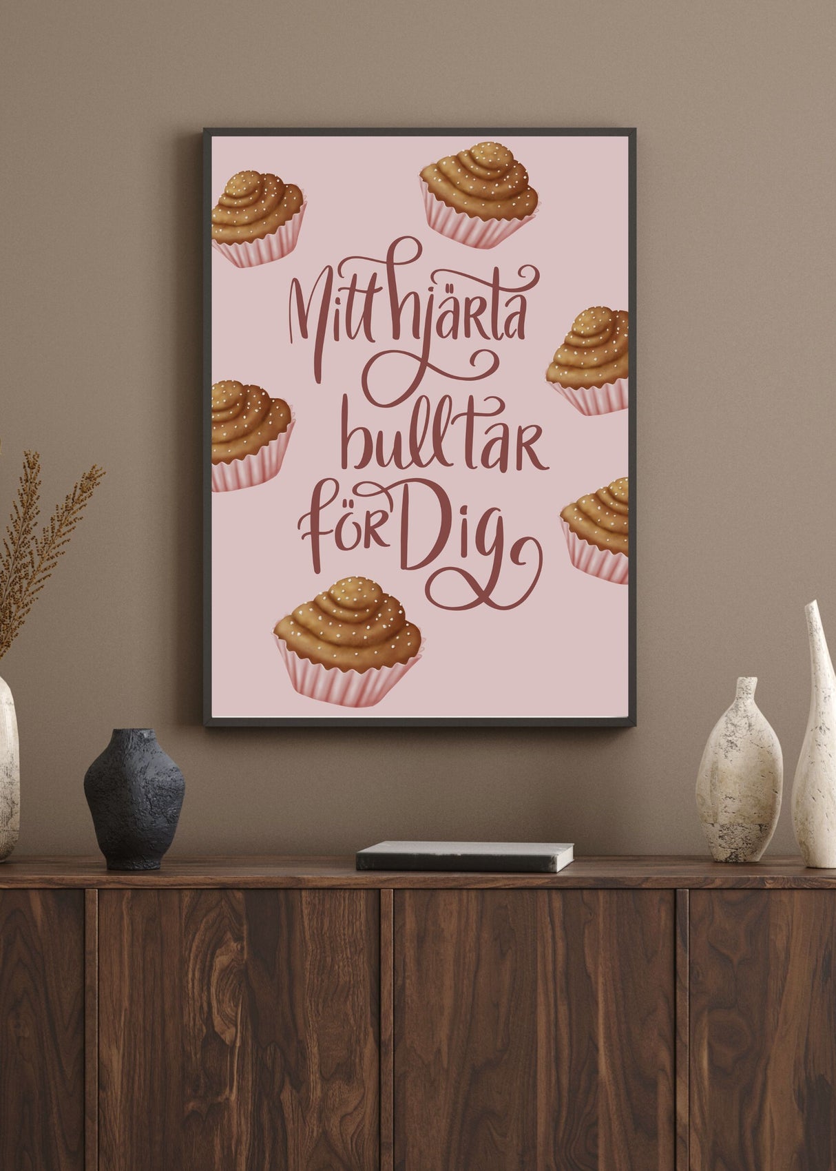 Kanelbulle, mitt hjärta bultar för dig Aminah Eleonora