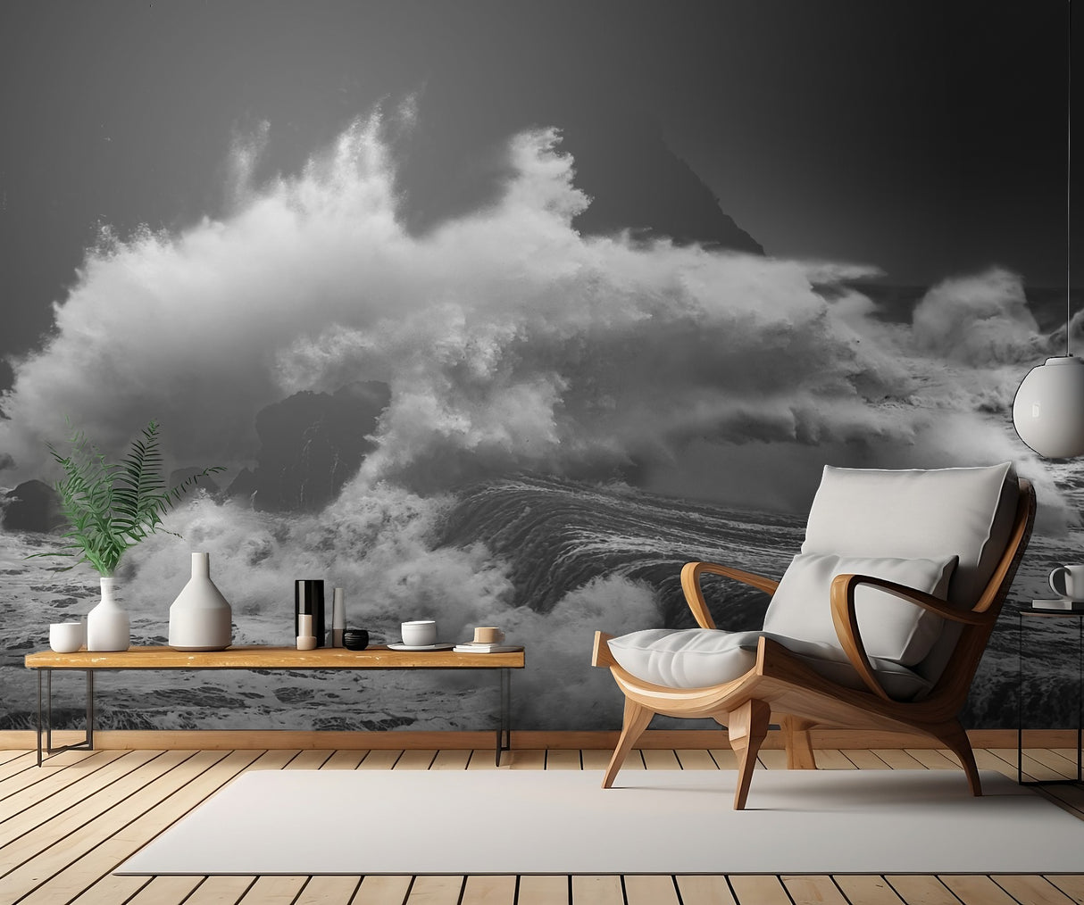 HORIZONTAL WAVE Poster och Canvastavla