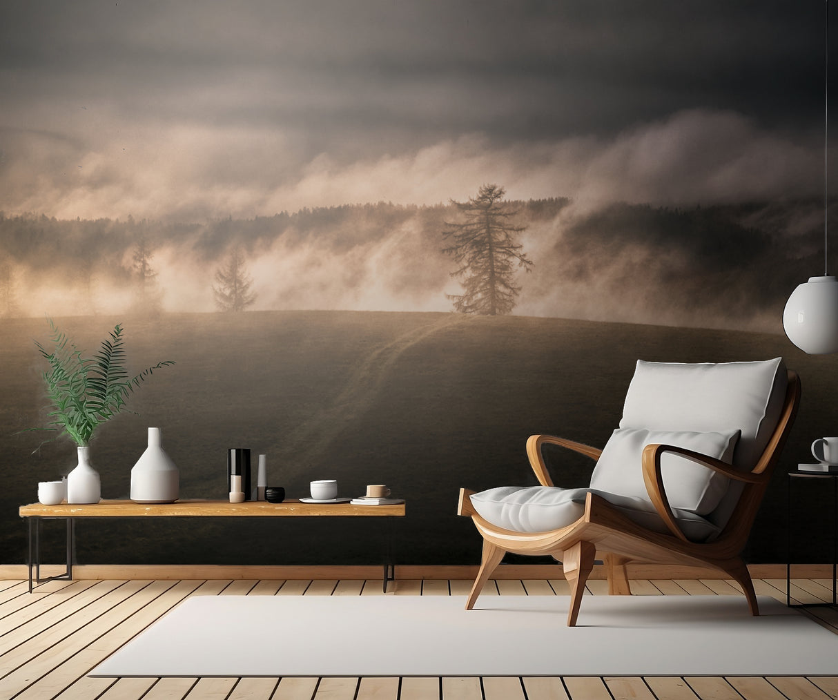 Rising fog Poster och Canvastavla