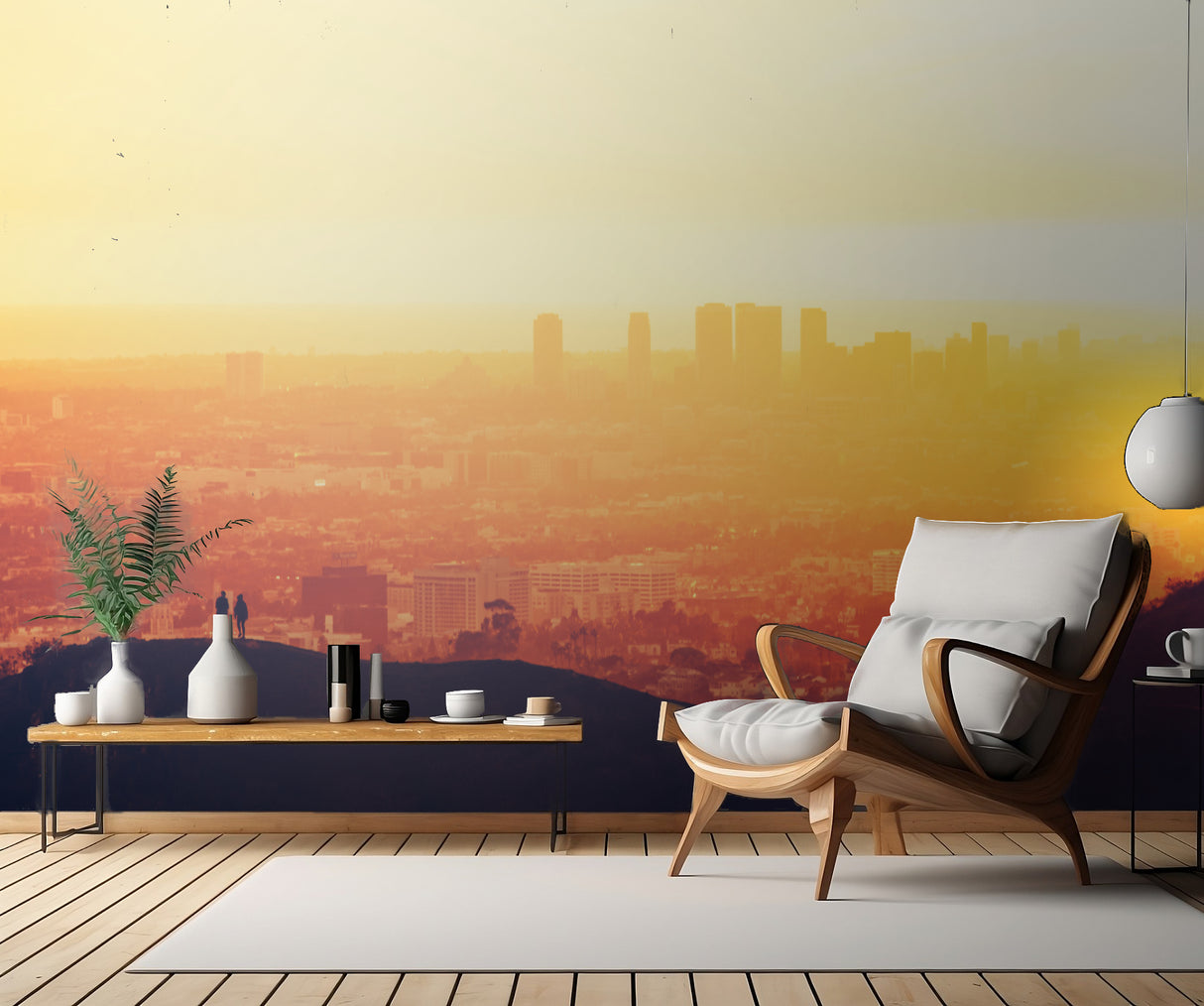 LA Sunset Poster och Canvastavla
