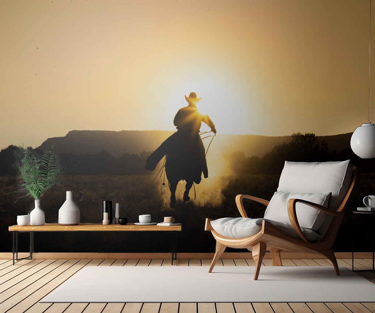 The Cowboy Poster och Canvastavla
