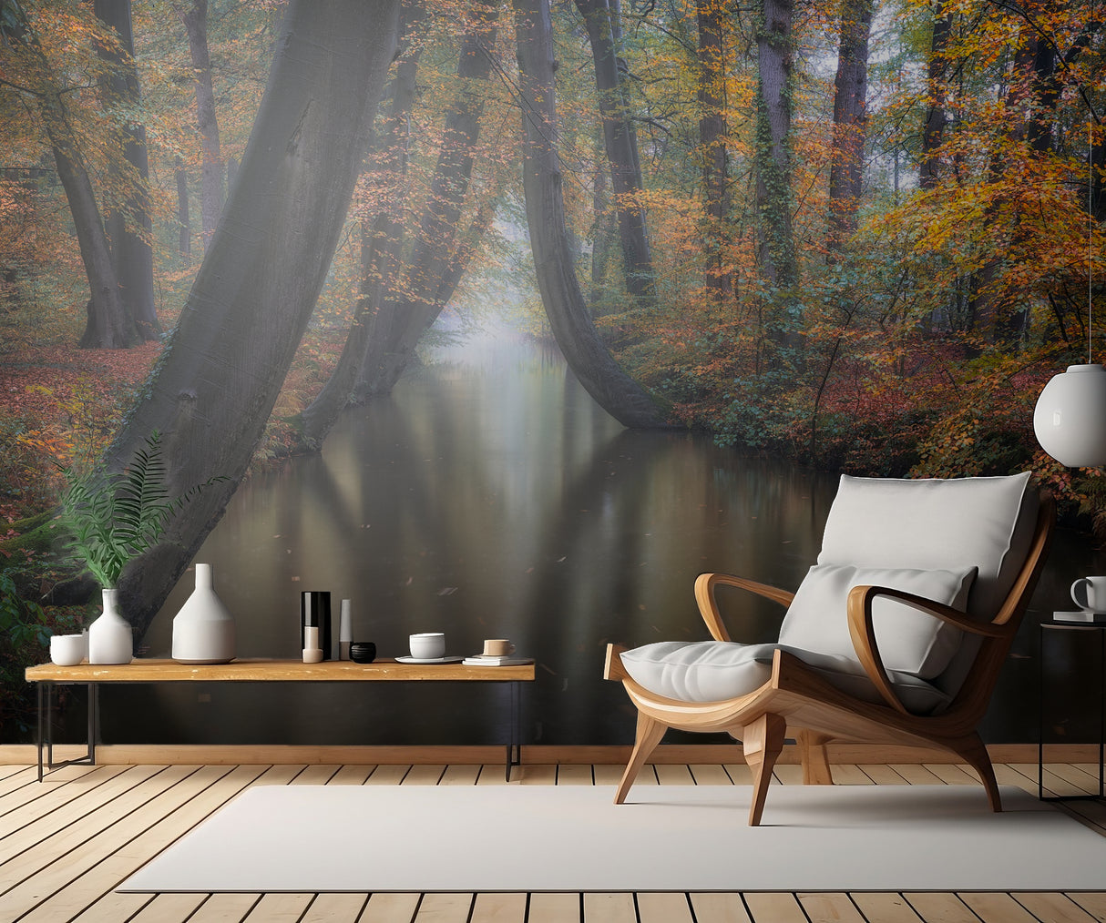 Enchanted autumn Poster och Canvastavla