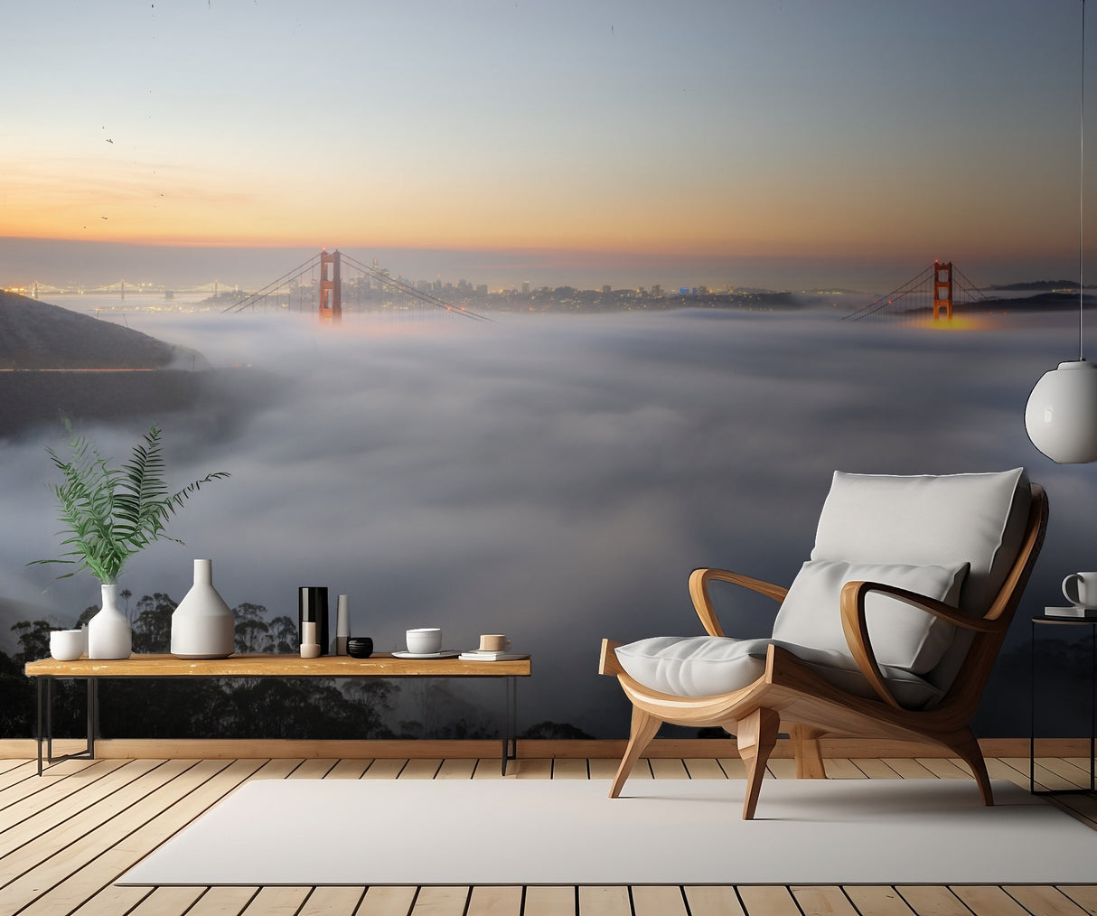 GGB Low Fog Poster och Canvastavla