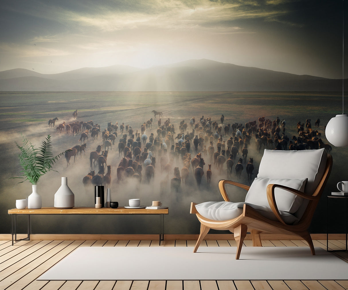 Wild Horses Poster och Canvastavla
