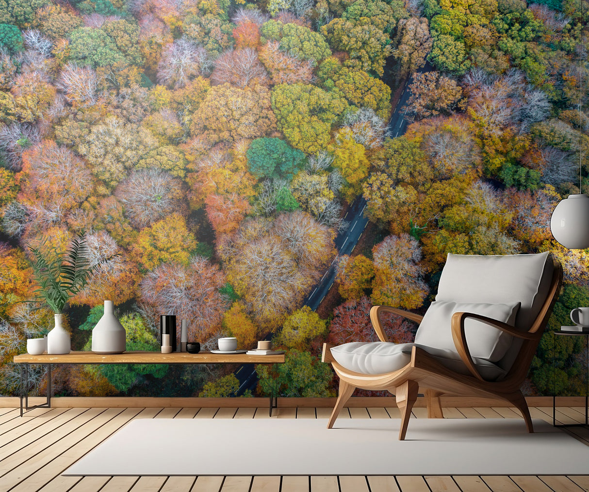 Autumn firework 2 Poster och Canvastavla