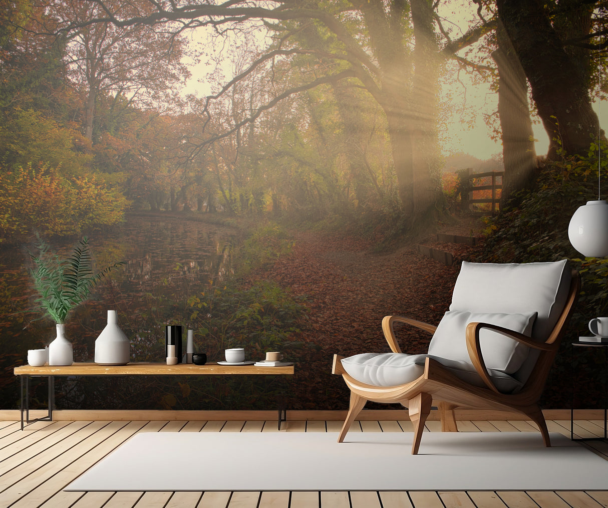 Sunset by the Canal Poster och Canvastavla