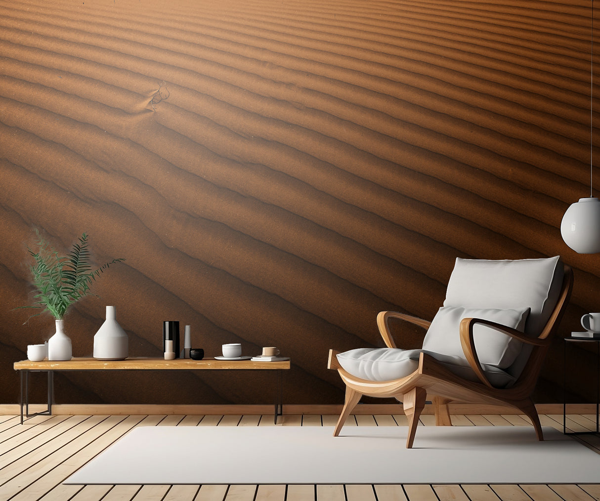 Golden lines Poster och Canvastavla