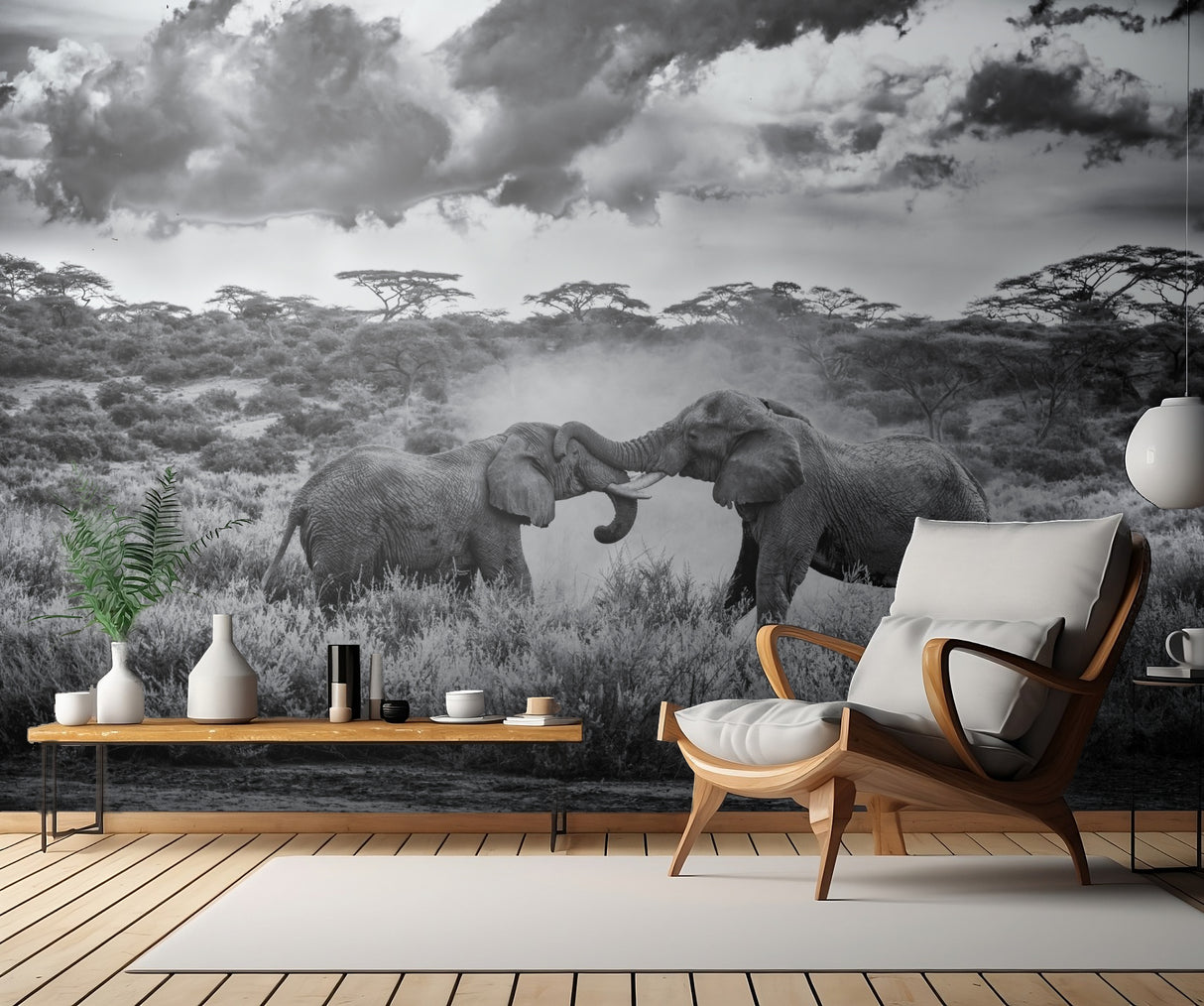 Battle of the Giants Poster och Canvastavla