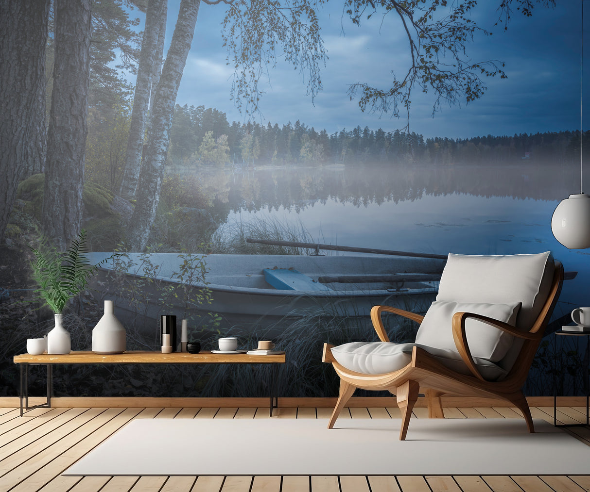 Lake of mist Poster och Canvastavla