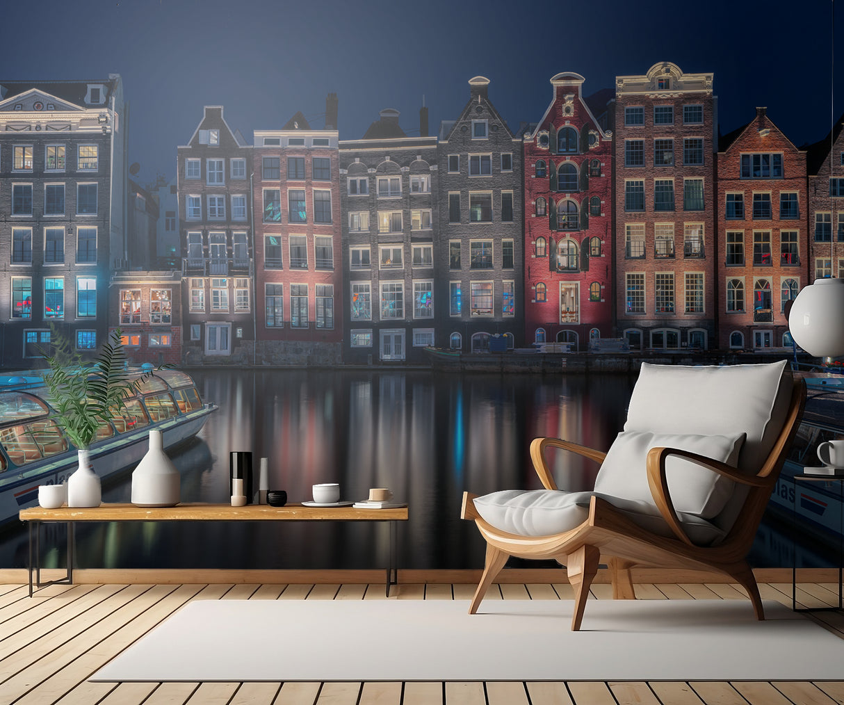 Amsterdam colors Poster och Canvastavla