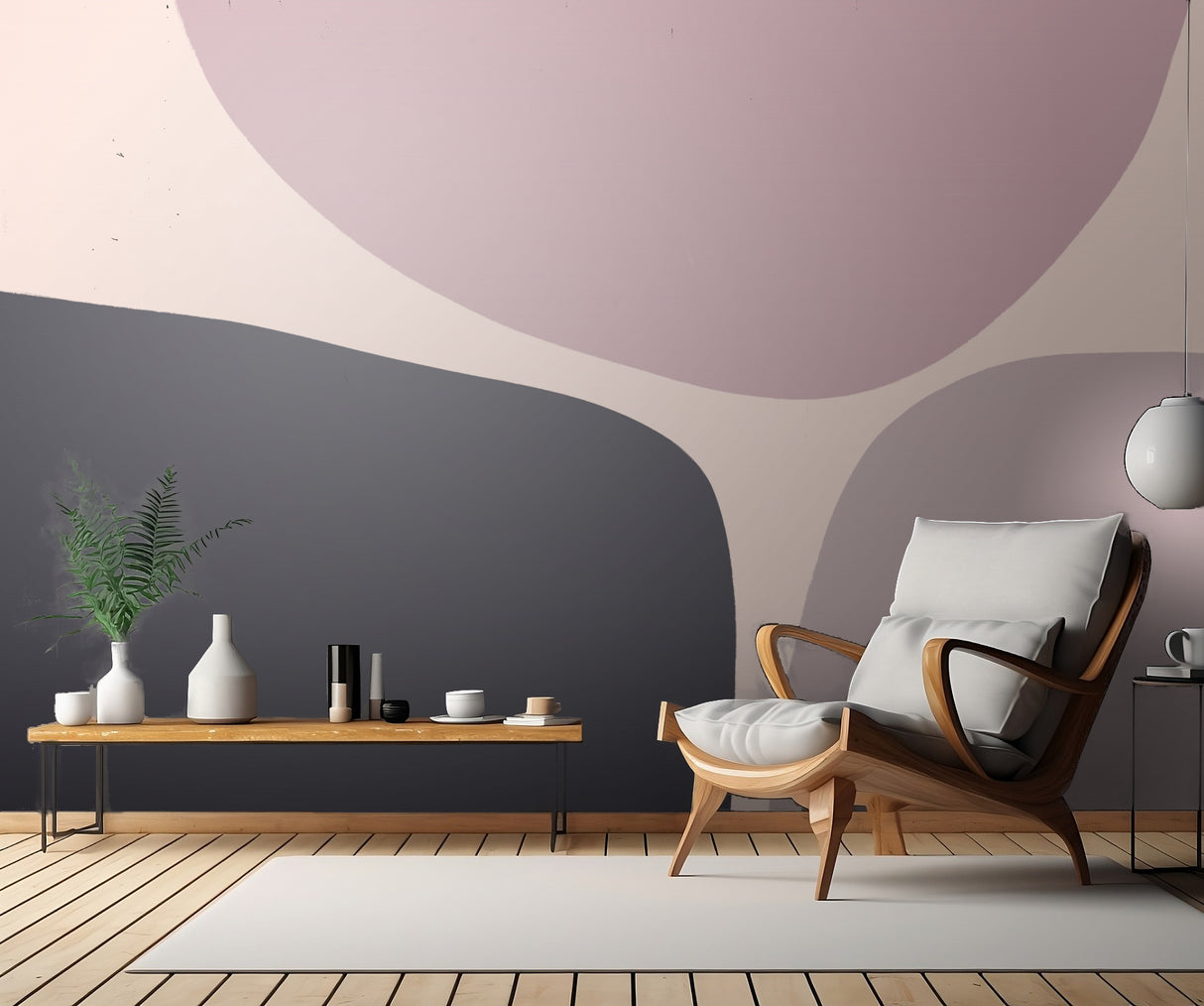 Mauve Trio Poster och Canvastavla