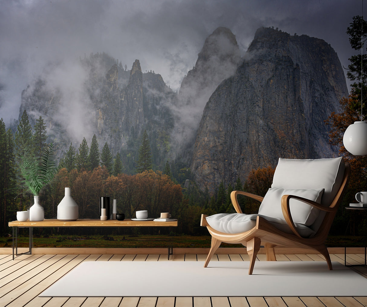Yosemite after rain Poster och Canvastavla