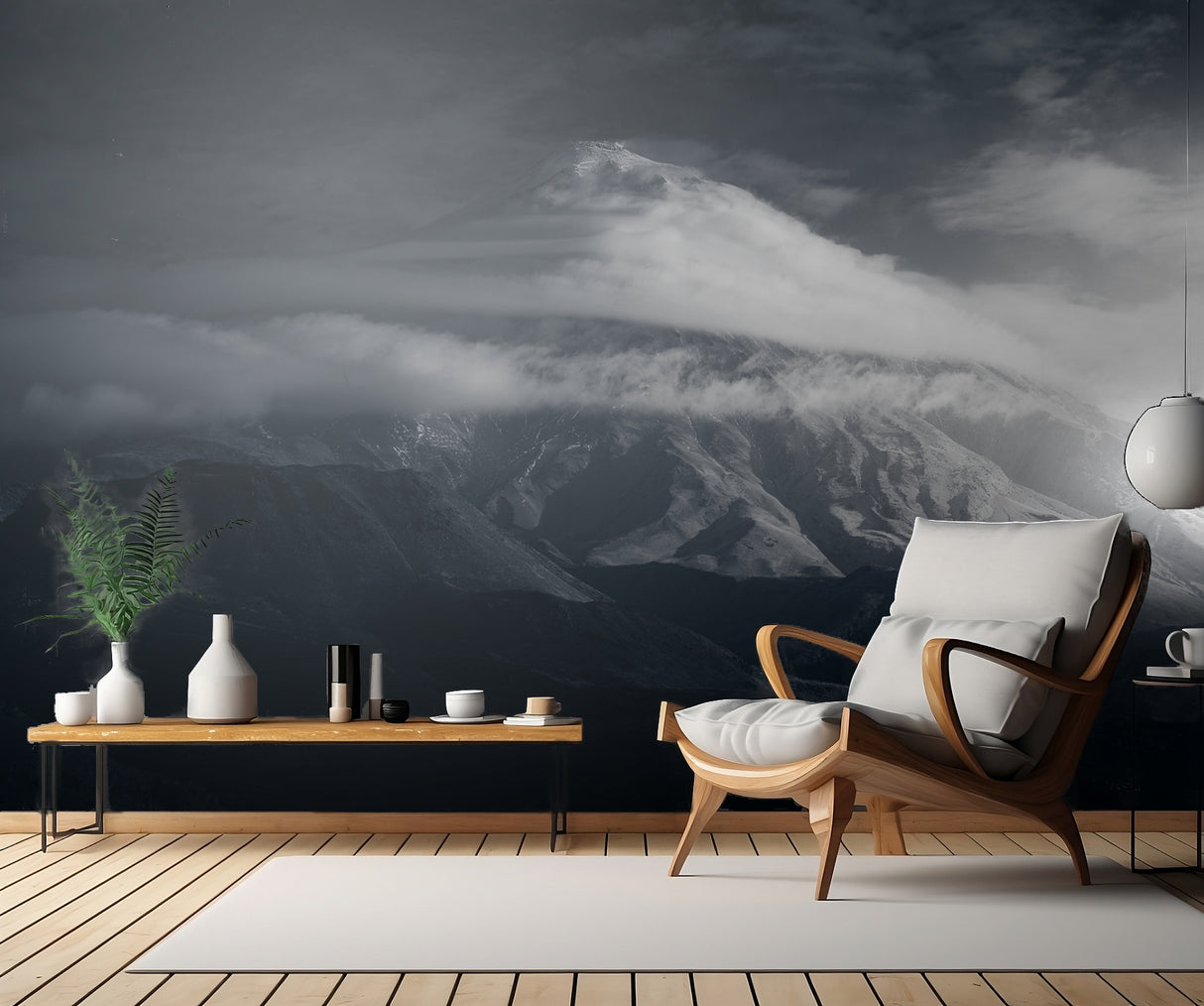 Mount Damavand at Dawn Poster och Canvastavla