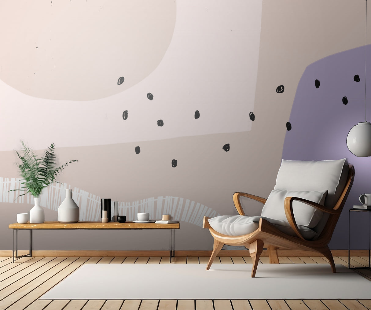 Playful Pattern No 1 Poster och Canvastavla