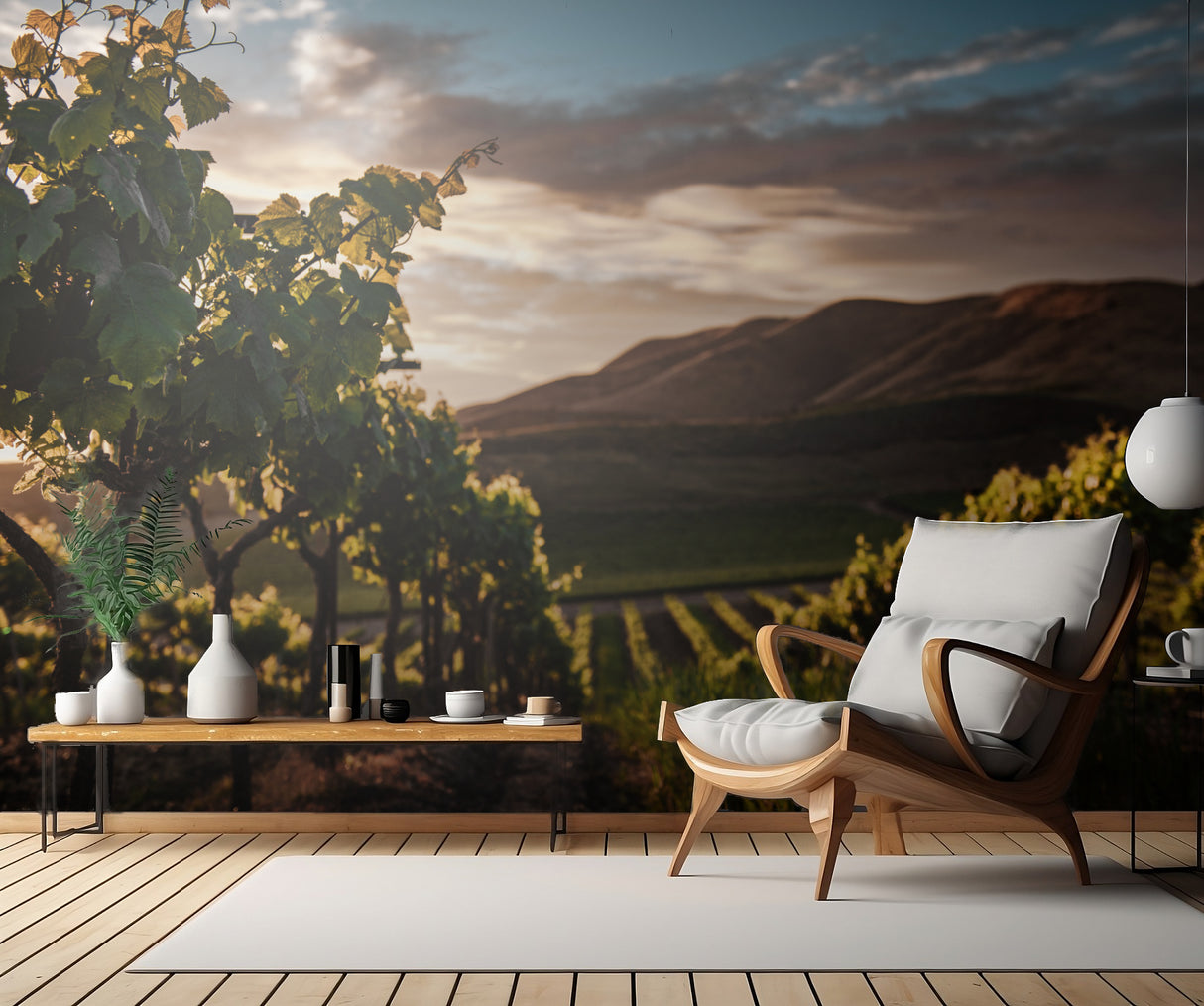 Vineyards Poster och Canvastavla