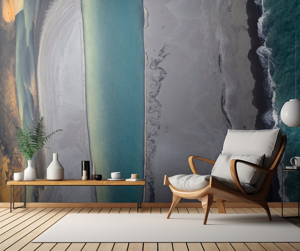 Icelandic coastline Poster och Canvastavla