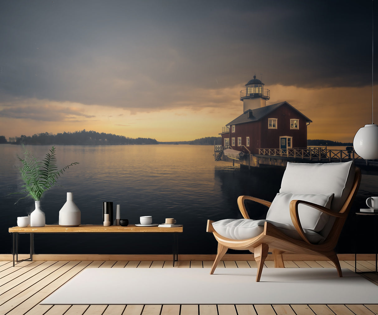 The lighthouse Poster och Canvastavla