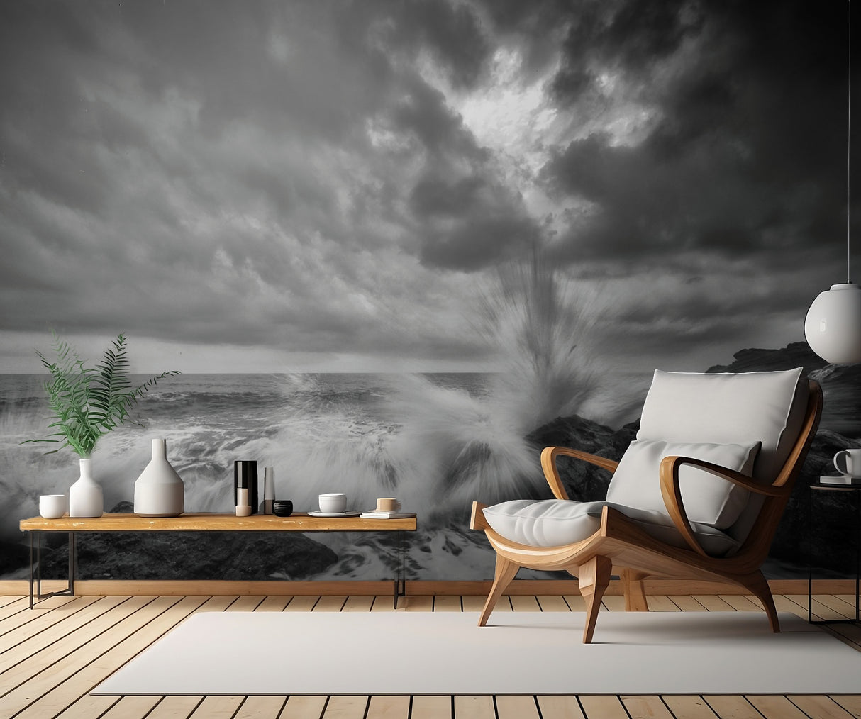 Splash of waves Poster och Canvastavla