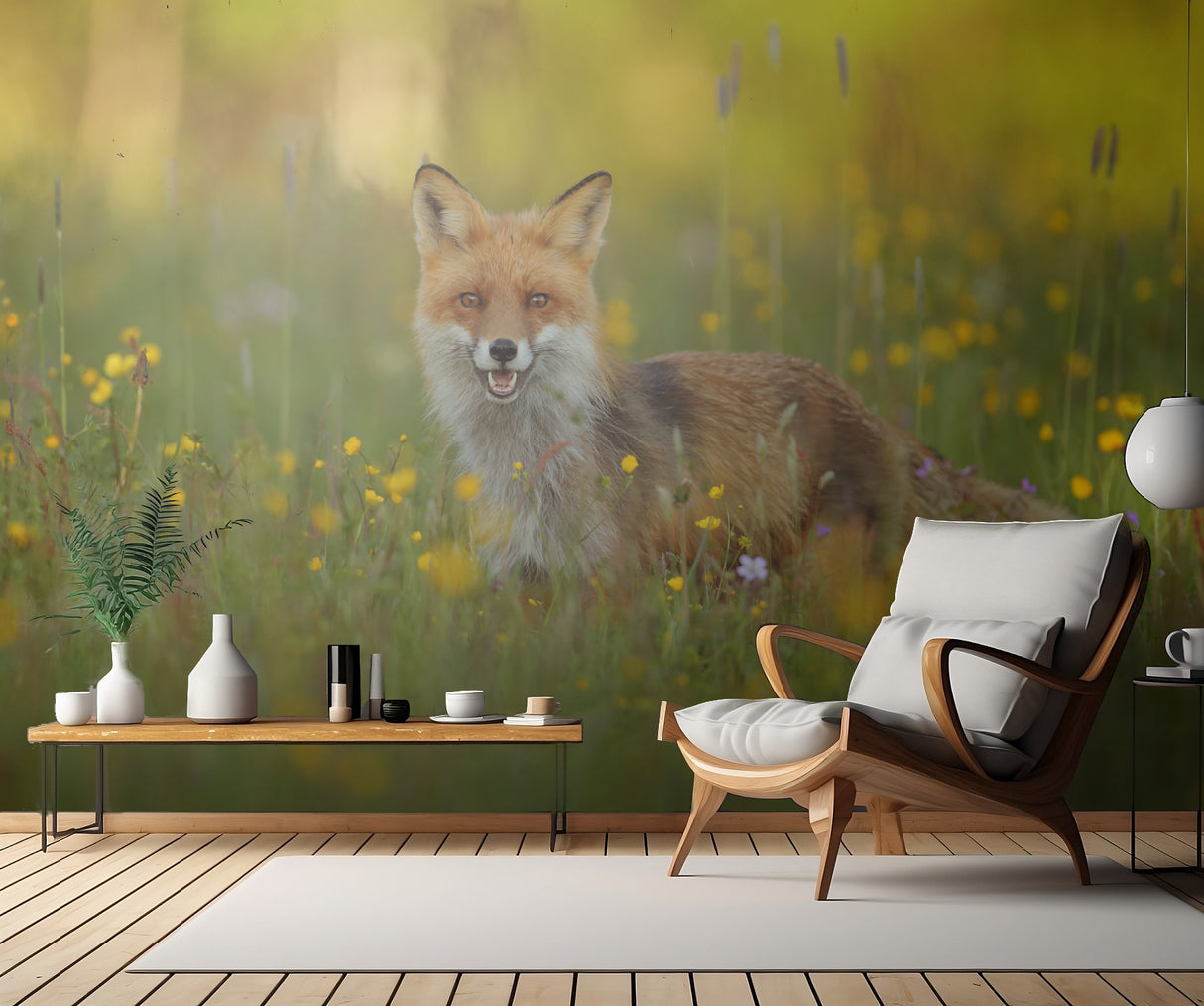 Red Fox Poster och Canvastavla