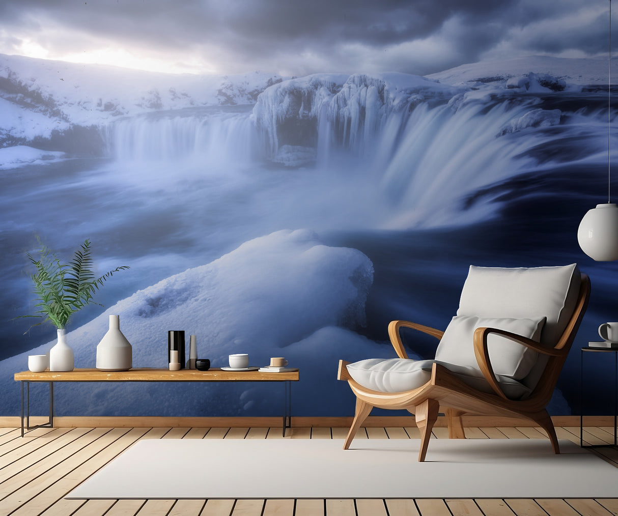 Arctic Drama Poster och Canvastavla