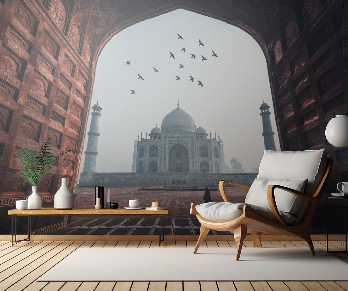 Taj Mahal Poster och Canvastavla