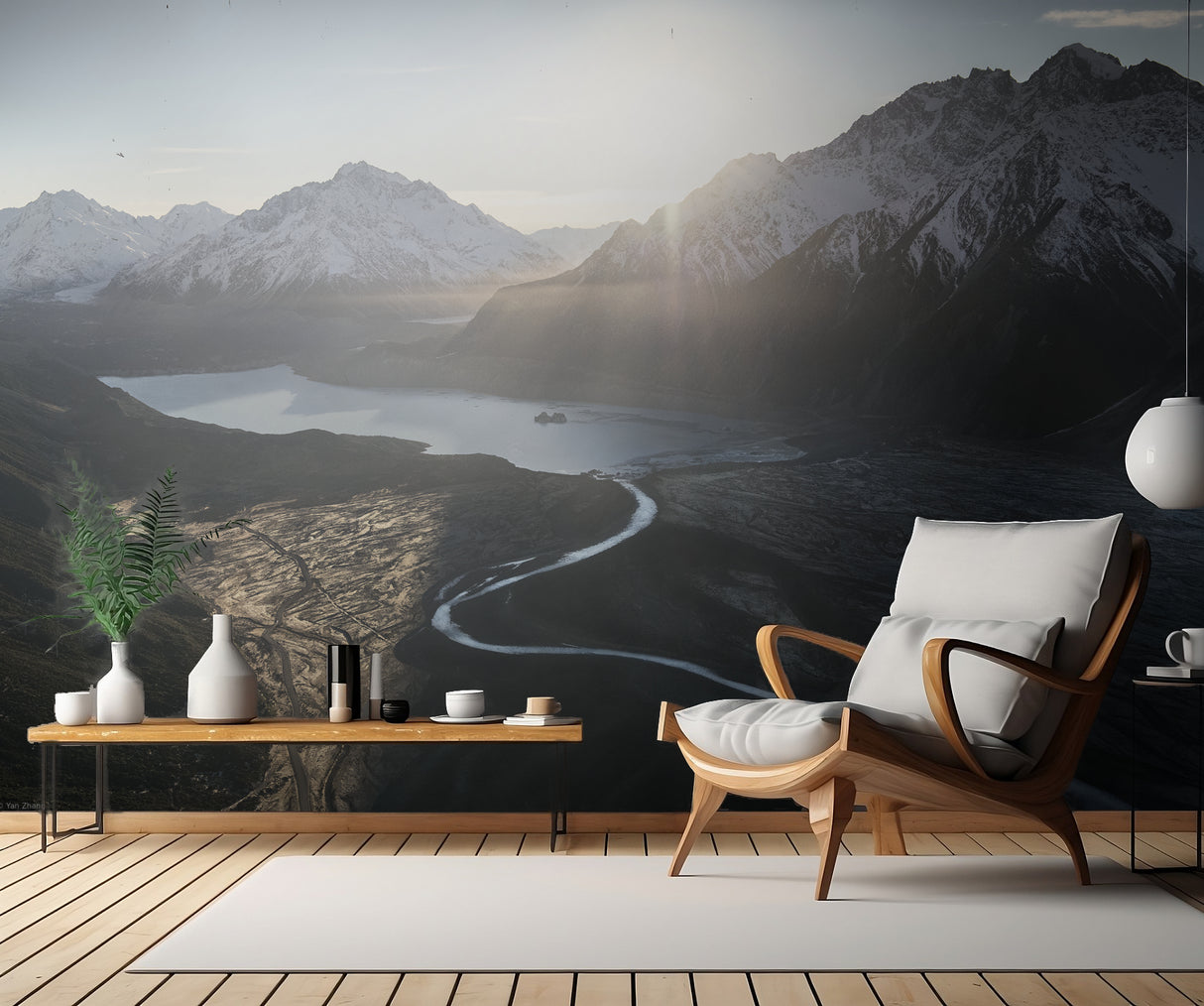 Tasman Valley Poster och Canvastavla