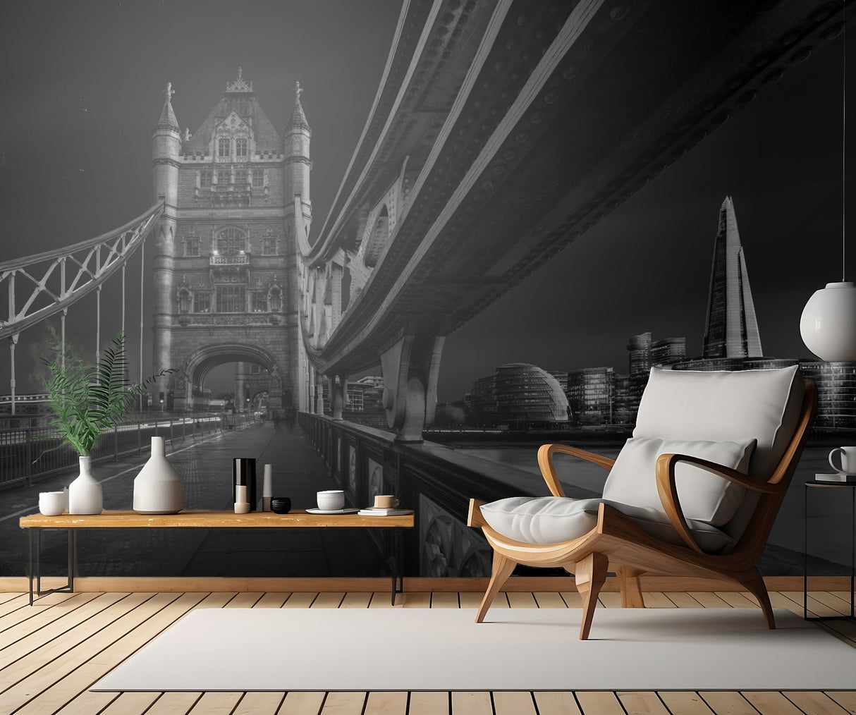 London Skyline Poster och Canvastavla