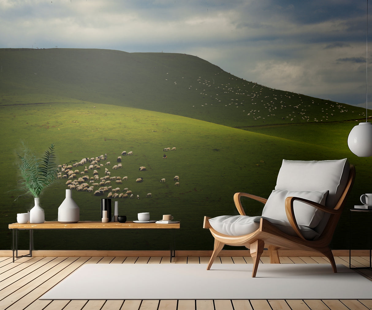 Sheepherds of The Plateau Poster och Canvastavla