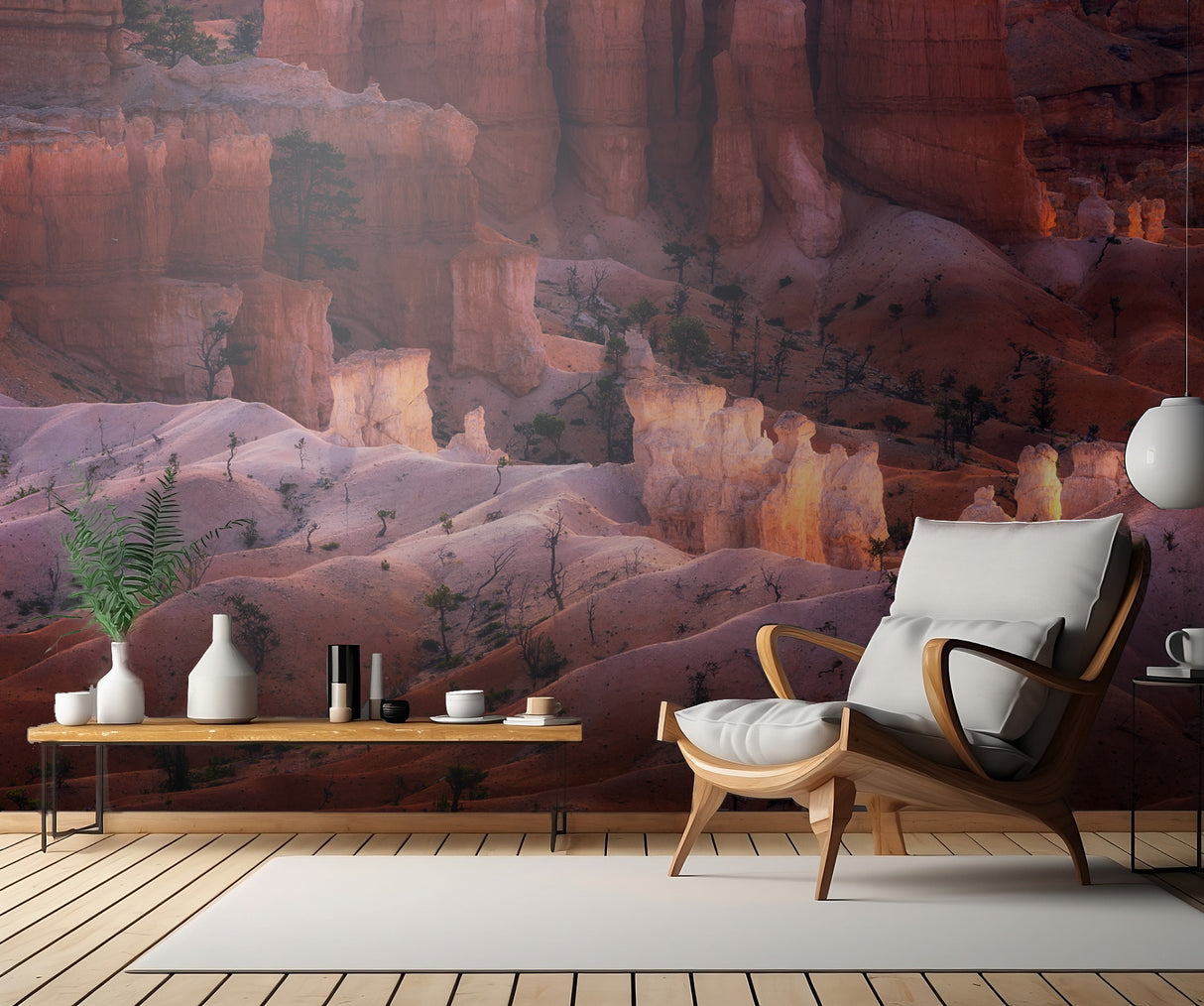 Canyon Light Poster och Canvastavla