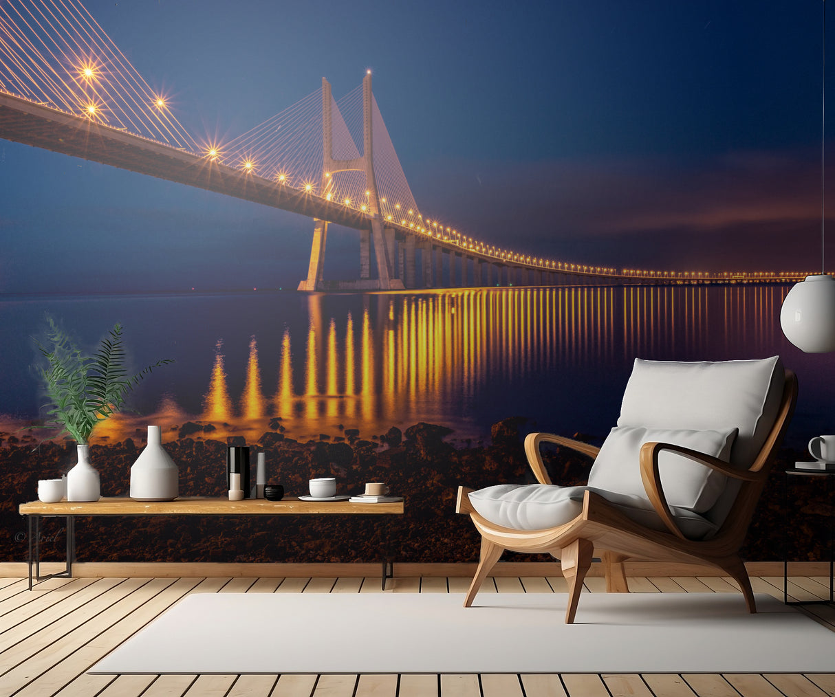 Bridge of Lights Poster och Canvastavla