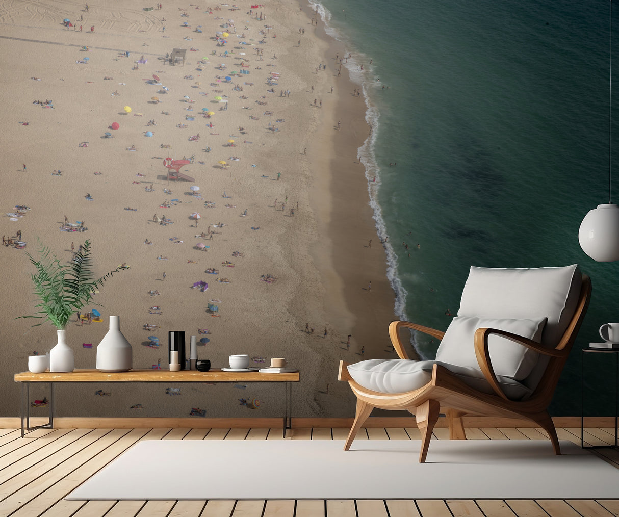 Colors of the atlantic beach Poster och Canvastavla
