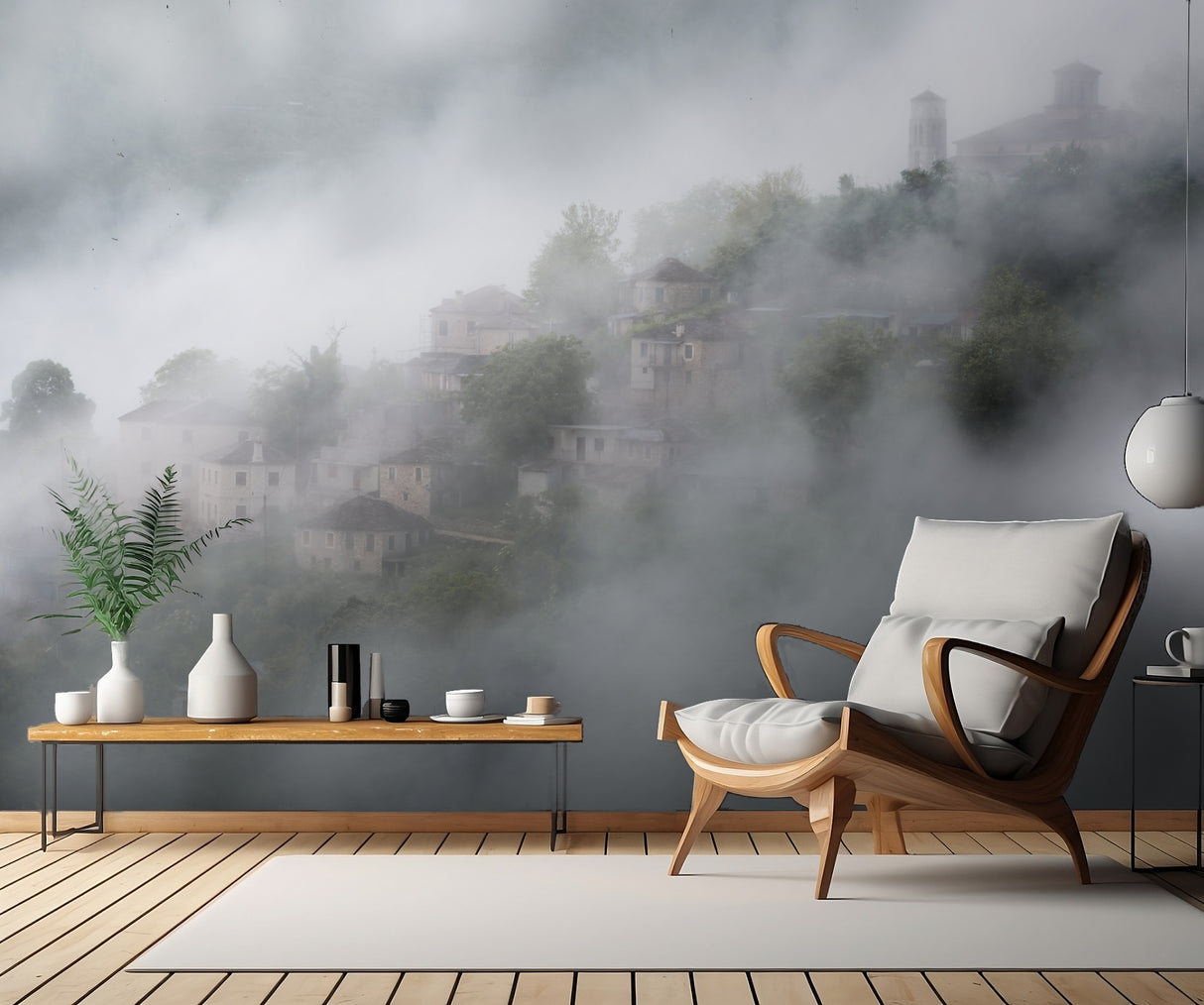 Through the Mist Poster och Canvastavla