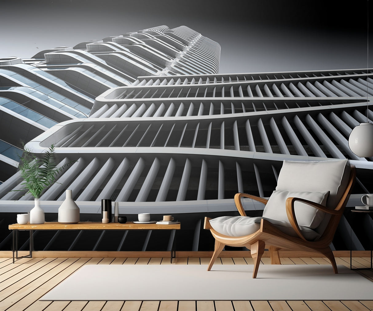 Curved Poster och Canvastavla