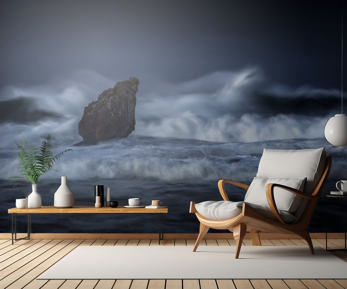 Herded sea in wrath Poster och Canvastavla