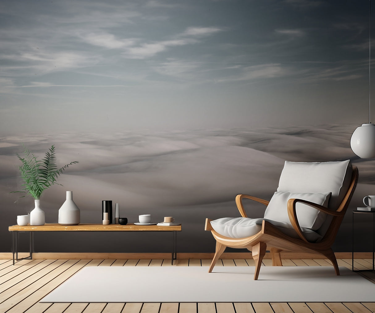 Above the Clouds Poster och Canvastavla