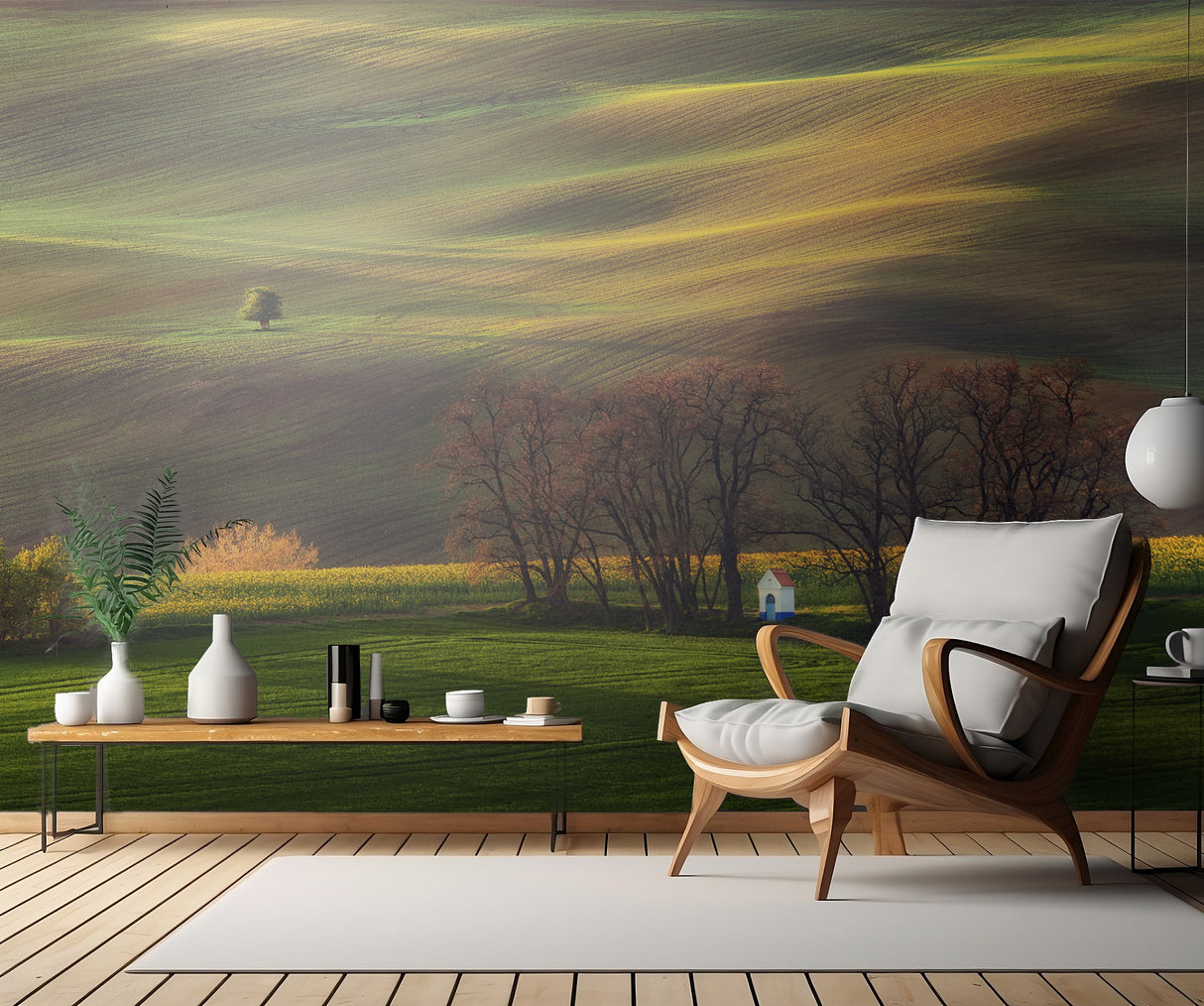 Contemplation in the fields Poster och Canvastavla