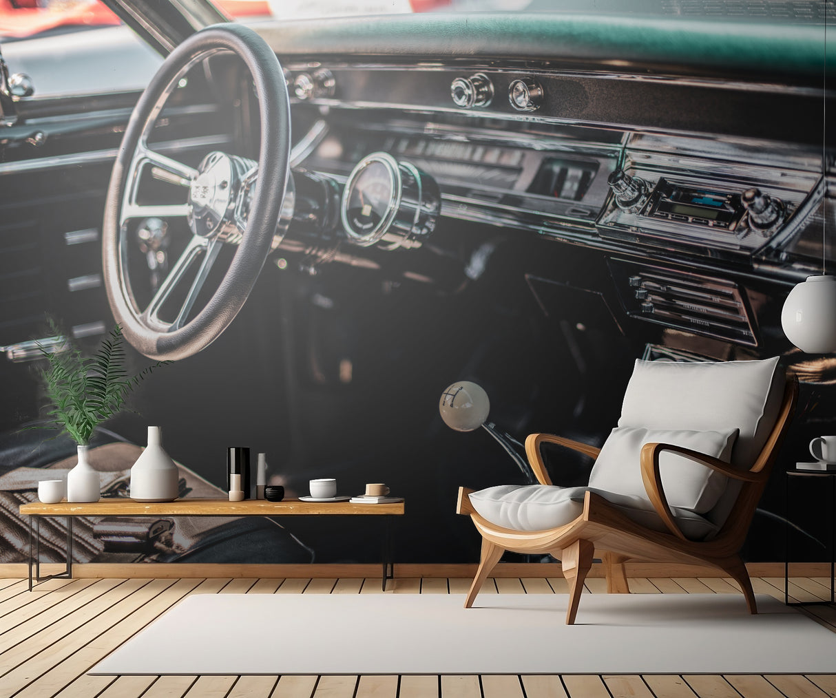 Car Interior Poster och Canvastavla