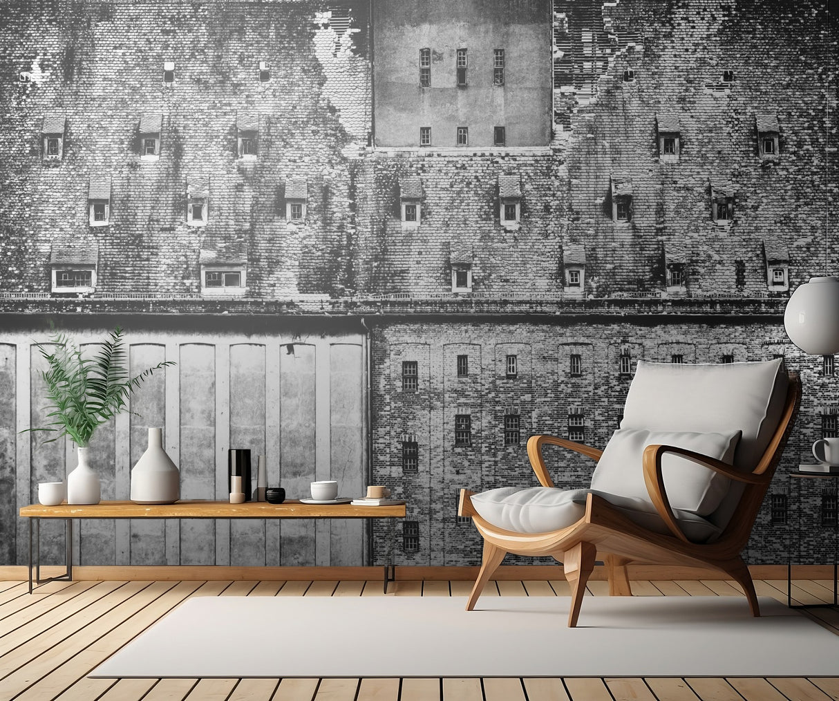 Old Warehouse-Front Poster och Canvastavla