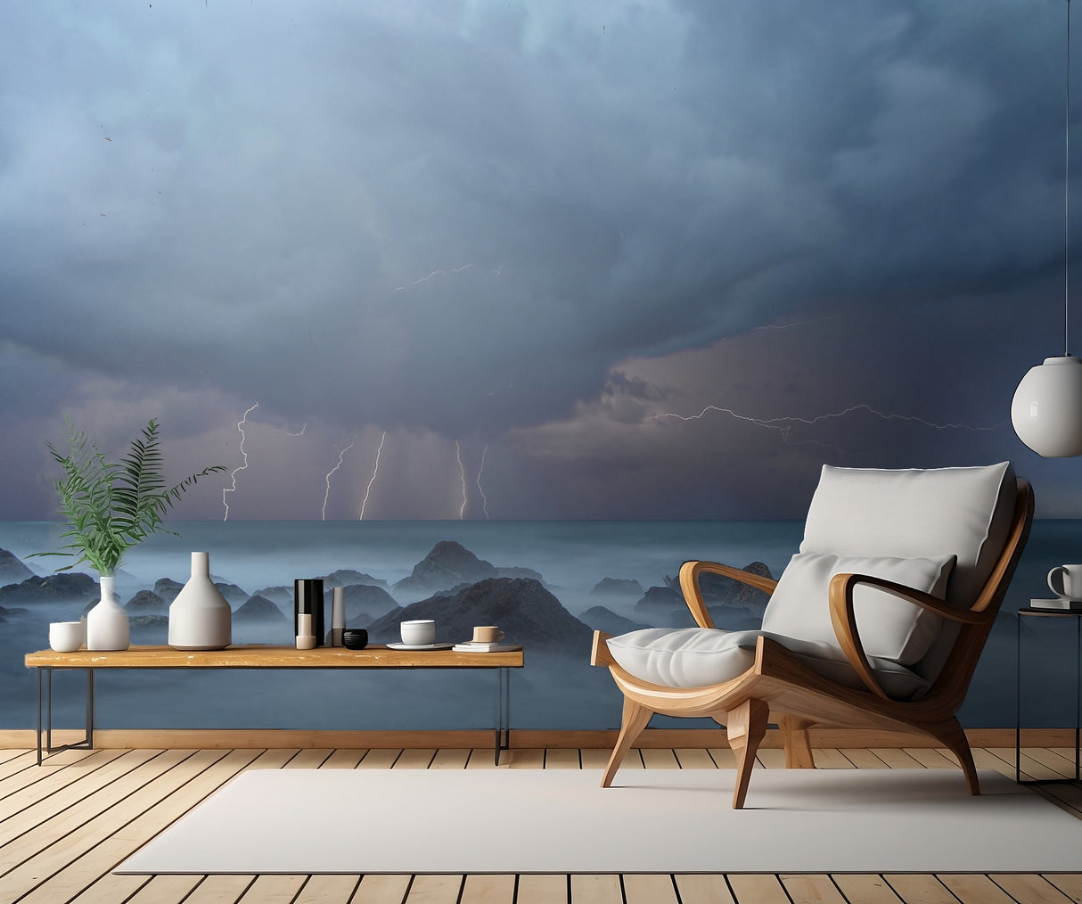Lightning Poster och Canvastavla