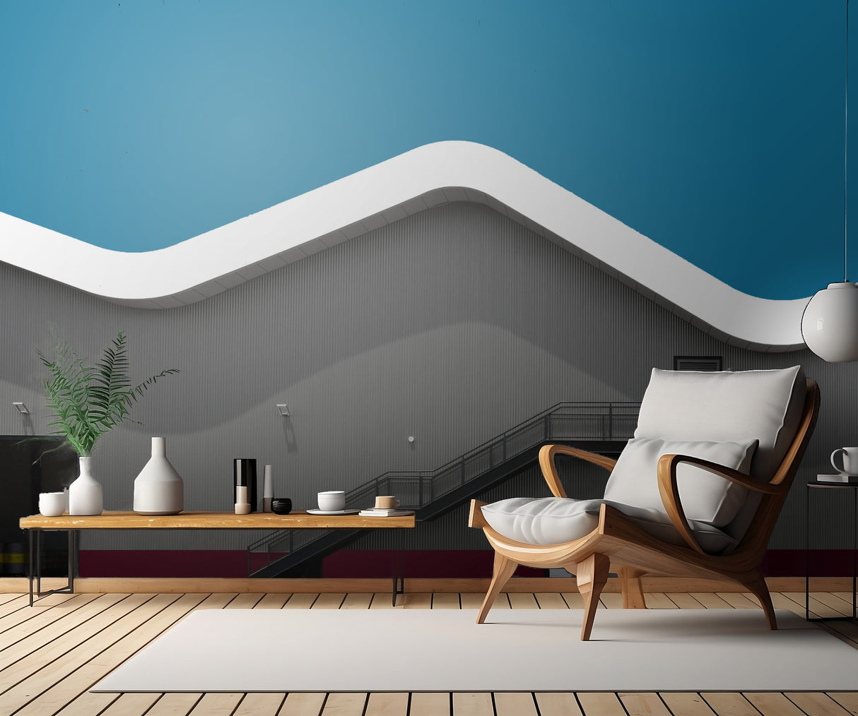Waves Poster och Canvastavla